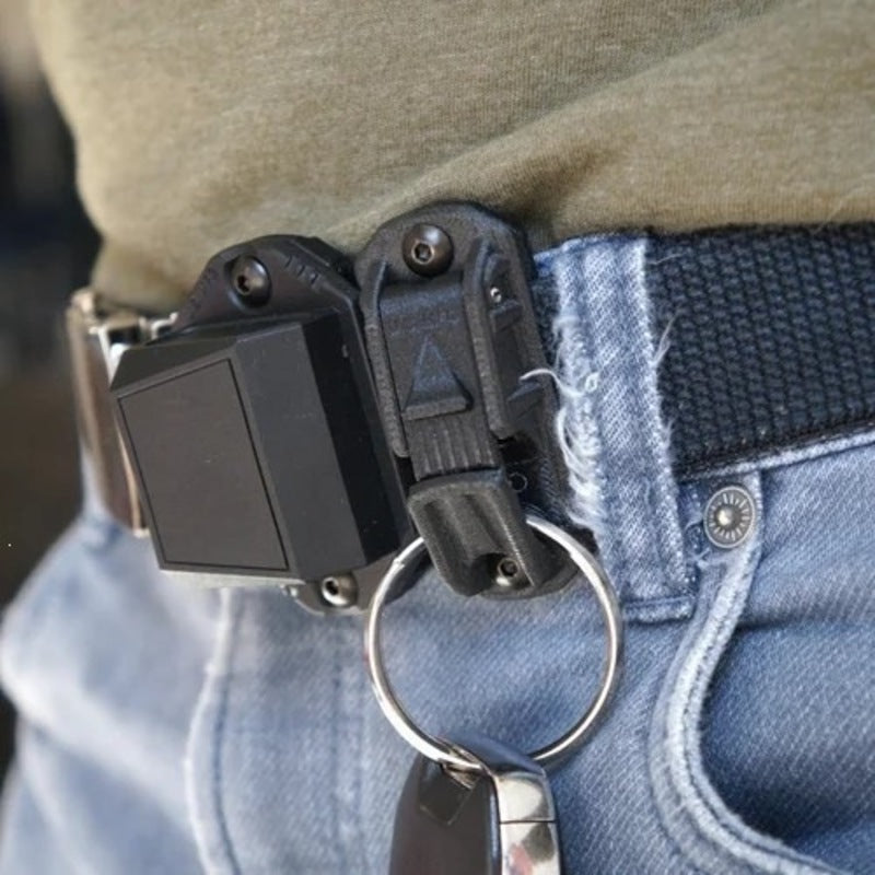 Multifunctional Belt Key Clip Carabiner Hook Buckle for Backpack Tactical EDC Outdoor Camping Hiking Survival Gear