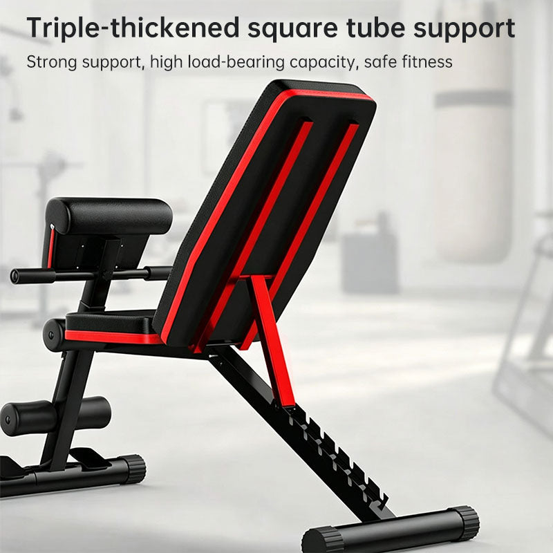 Adjustable Foldable Weight Bench – Multi-Position Dumbbell Bench for Home Gym, Strength Training Workout Equipment
