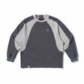 Color-blocked Drop Shoulder Loose Fit  Oversized Hoodie Sweatshirt for Men
