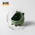 Cute Ceramic Frog Storage Bowl – Animal Figurine Key Candy Organizer, Home Desktop Decor