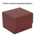 Magnetic Trading Card Storage Box - 100 Card Capacity (Sleeved), Waterproof & Stain Proof Collectors Case